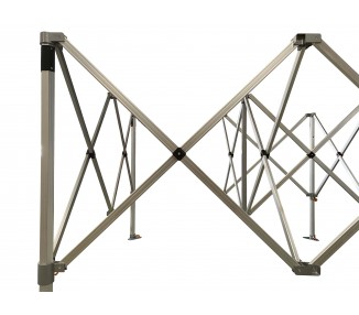 Structure pour tente pliante aluminium 50/55MM- 3X3/3x4.5/3X6..