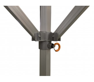 Tente Pliante 4x6M En Alu PRO 55mm bâche 450g/m²