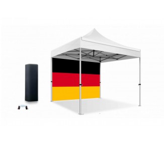 Bâche drapeau Allemagne 300g/m² polyester pvc pour tous les modèles