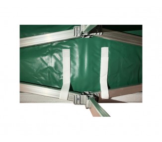 Toile de bâche 4x6m 520g/m² 100% PVC
