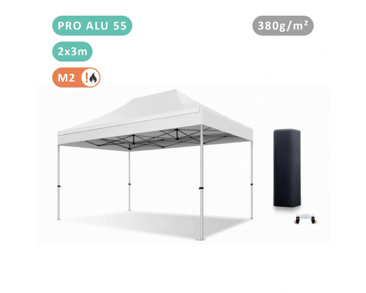 Tente Pliante 2x3M En Alu PRO 55mm bâche 380g