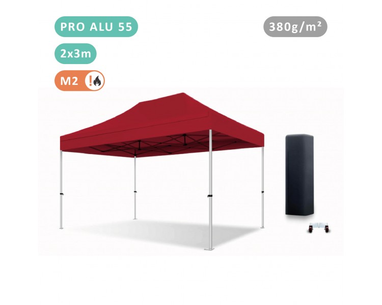 Tente Pliante 2x3M En Alu PRO 55mm bâche 380g