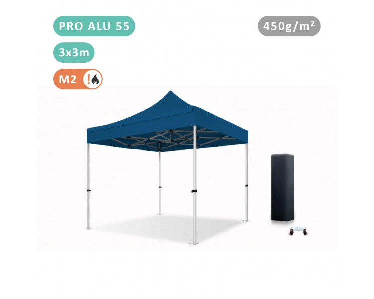 copy of Folding tent 3x3m in Alu PRO 55mm with 380g Tarpaulin