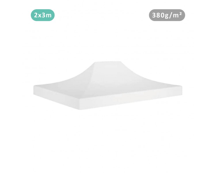 ROOF 2X3M 300G/M² POLYESTER PVC SEMI-PRO
