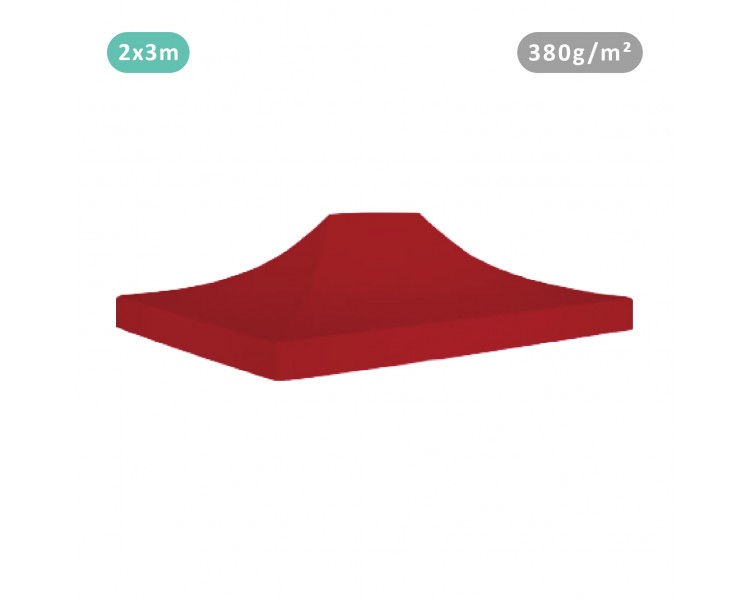 ROOF 2X3M 300G/M² POLYESTER PVC SEMI-PRO