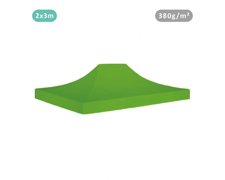 ROOF 2X3M 300G/M² POLYESTER PVC SEMI-PRO