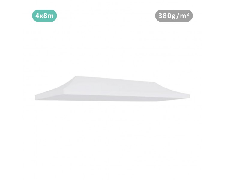 Toile de bâche 4x8m 380g/m² polyester PVC Toile de bâche 4x8m 380g/m² polyester PVC