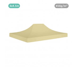 Toile de bâche 3x4,5m 450g/m² polyester PVC