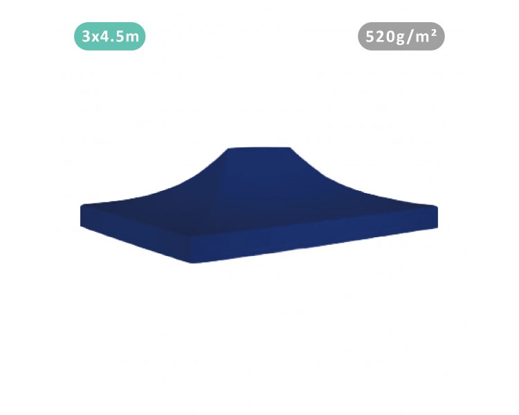 ROOF 3x4.5m 520G/M² POLYESTER PVC PRO