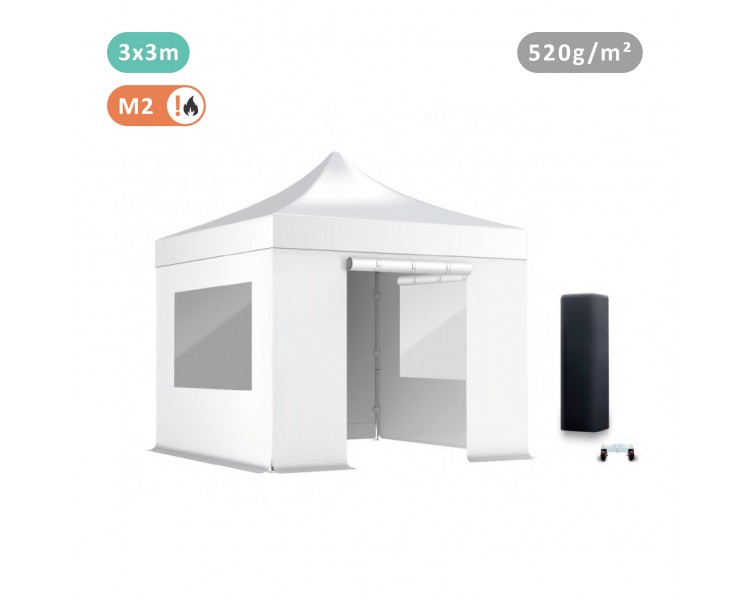 Lot d'entourages avec fenêtres rideaux 520gr/m²