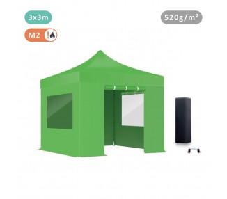 Lot d'entourages avec fenêtres rideaux 520gr/m²