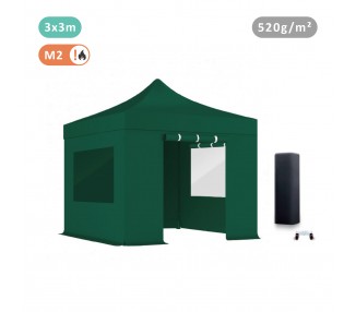 Lot d'entourages avec fenêtres rideaux 520gr/m²