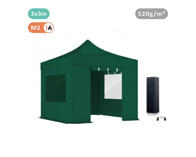 Lot d'entourages avec fenêtres rideaux 520gr/m² Lot d'entourages avec fenêtres rideaux 520gr/m²