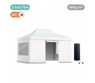 Lot d'entourages avec fenêtres rideaux 380g/m²