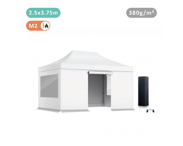 Lot d'entourages avec fenêtres rideaux 380g/m²