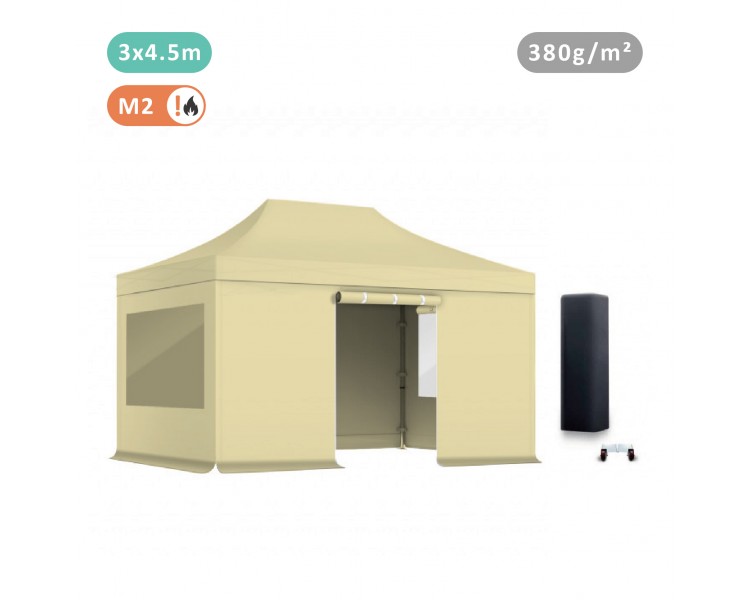 Lot d'entourages avec fenêtres rideaux 380g/m²