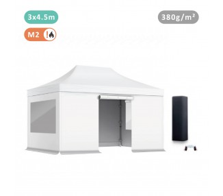 Lot d'entourages avec fenêtres rideaux 380g/m²