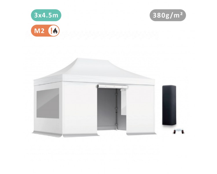 Lot d'entourages avec fenêtres rideaux 380g/m²