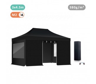 Lot d'entourages avec fenêtres rideaux 380g/m²