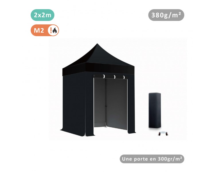 Lot de 4 bâches Murs 380gr/m² (3 pleines + 1 porte) Lot de 4 bâches Murs 380gr/m² (3 pleines + 1 porte)