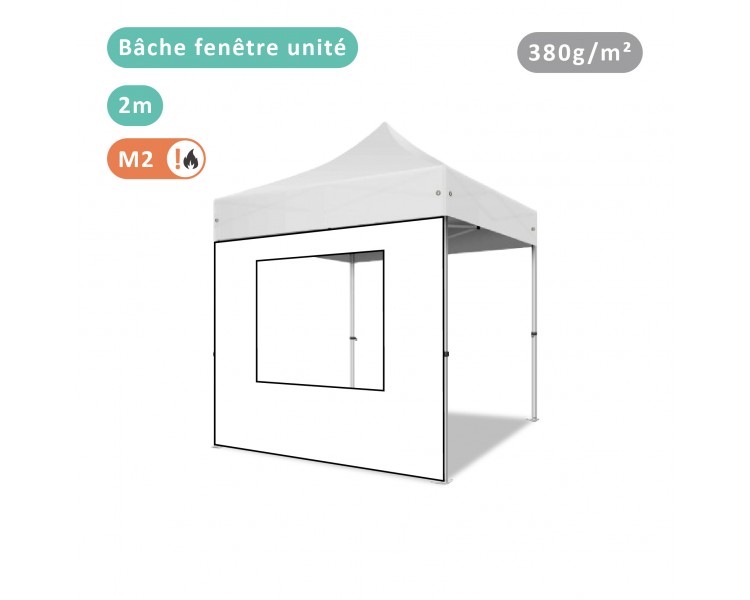 Bâche fenêtre unité 380g/m² polyester PVC pour tous modèles Bâche fenêtre unité 380g/m² polyester PVC pour tous modèles
