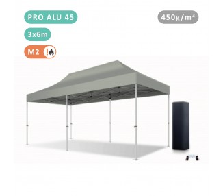 FOLDING TENT 3X6M IN ALU PRO 45MM WITH 380G TARPAULIN