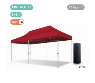 FOLDING TENT 3X6M IN ALU PRO 45MM WITH 380G TARPAULIN