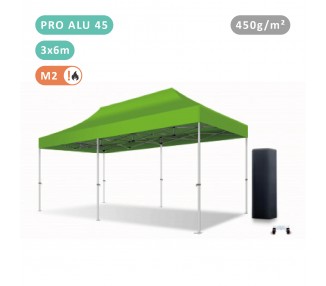 FOLDING TENT 3X6M IN ALU PRO 45MM WITH 380G TARPAULIN