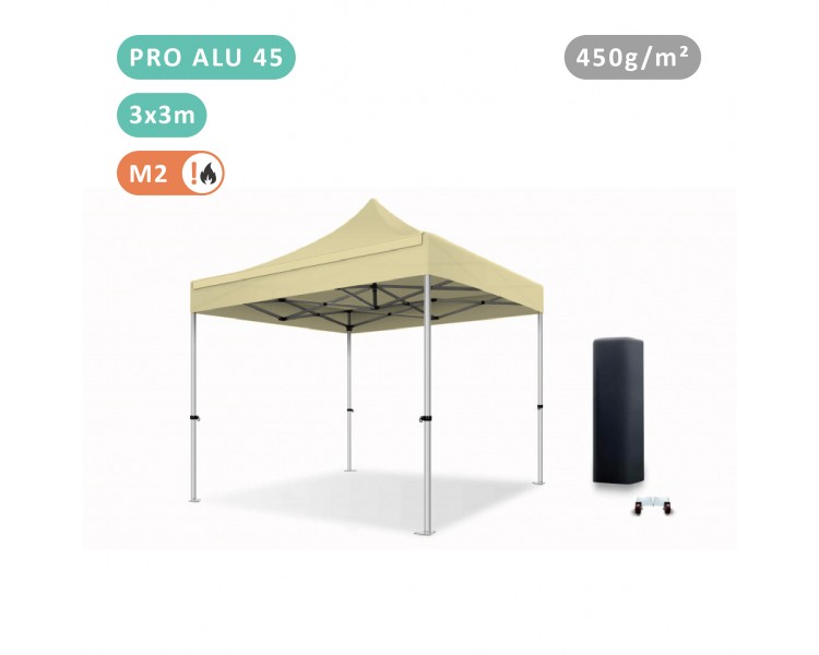 copy of FOLDING TENT 3X3M IN ALU PRO 45MM WITH 380G TARPAULIN