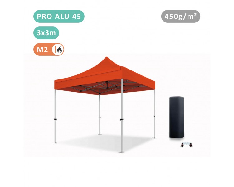 copy of FOLDING TENT 3X3M IN ALU PRO 45MM WITH 380G TARPAULIN