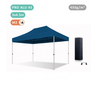 Tente Pliante 3x4.5M En Alu PRO 45mm bâche 450g/m²