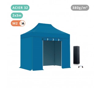 Pack Tente pliante Acier 32mm bâche 380g/m²