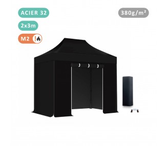 Pack Tente pliante Acier 32mm bâche 380g/m²