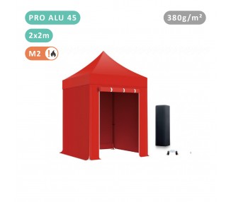 Pack Tente pliante Alu 45mm bâche 380g/m²