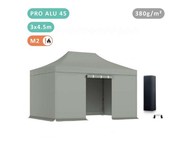Pack Tente pliante Alu 45mm bâche 380g/m²
