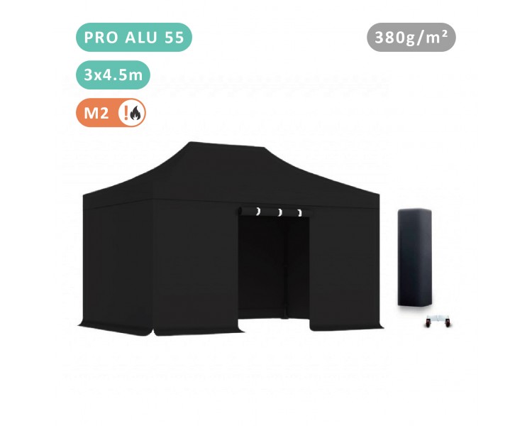 Pack Tente pliante Alu 55mm bâche 380g/m²