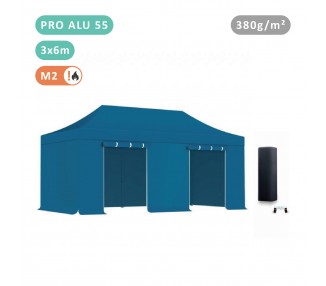 Pack Tente pliante Alu 55mm bâche 380g/m²