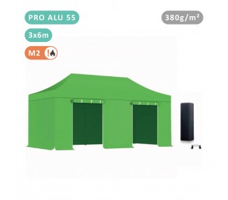 Pack Tente pliante Alu 55mm bâche 380g/m²