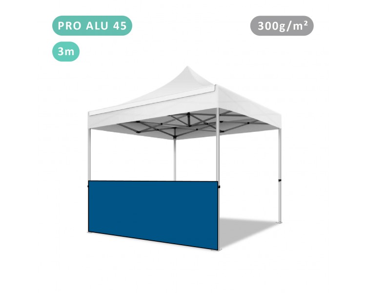 Half curtain 3m for folding tent PRO 40mm