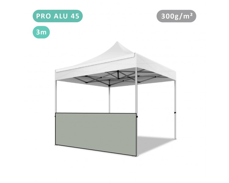 Demi rideau 3m pour tente pliante PRO 40mm