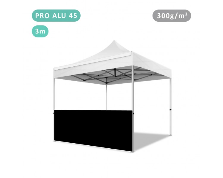 Demi rideau 3m pour tente pliante PRO 40mm