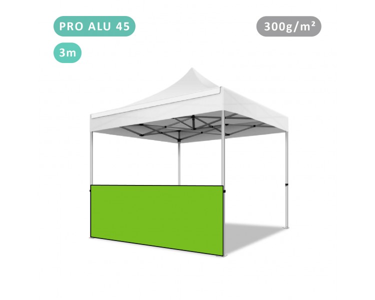 Half curtain 3m for folding tent PRO 40mm