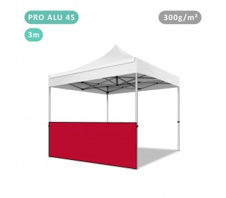 Demi rideau 3m pour tente pliante PRO 40mm