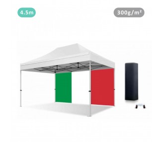 ITALY flag tarpaulin 300g/m² polyester pvc for all models