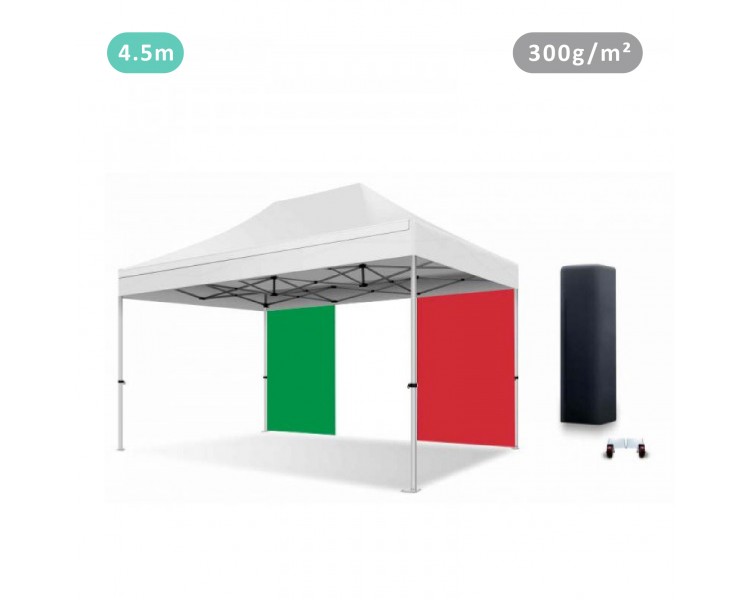 ITALY flag tarpaulin 300g/m² polyester pvc for all models