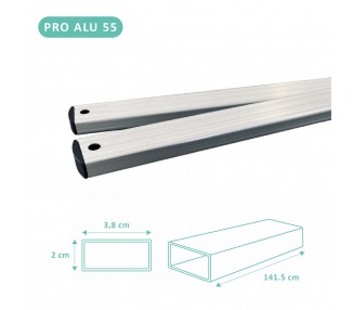 Compas (2 croisillons) pour tente alu 50/55mm