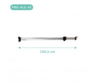 Pied supérieur d'angle pour tente alu 40/45mm (bagues de réglage comprises)