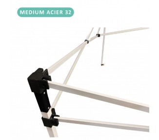 Structure pour tente pliante en acier 32MM- 3X3/3X4.5/3X6..