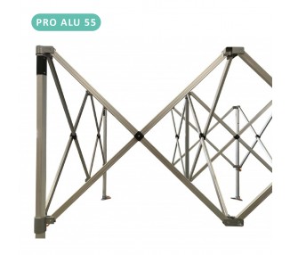 Structure pour tente pliante aluminium 50/55MM- 3X3/3x4.5/3X6..