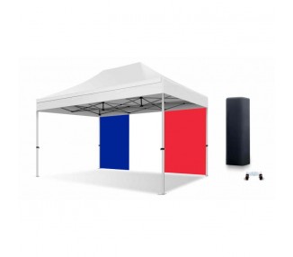 Bâche drapeau Français 300g/m² polyester pvc pour tous les modèles